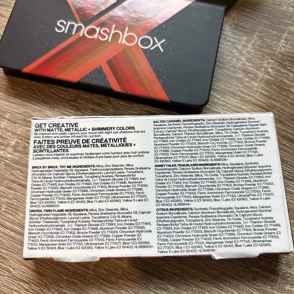 Smashbox Always On Mood Board Eye Shadow Palette FIERY VIBES New